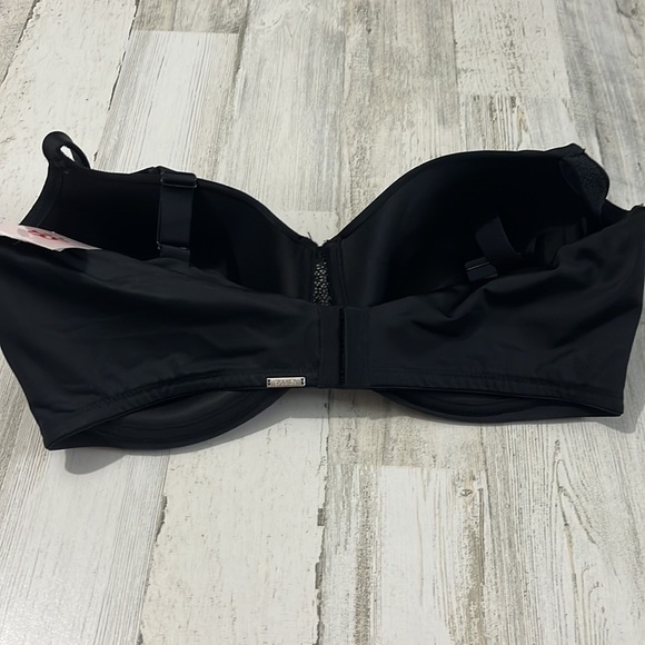 Peach Company Black Lovely Full Coverage Bra 42-16 44F - Picture 3 of 9